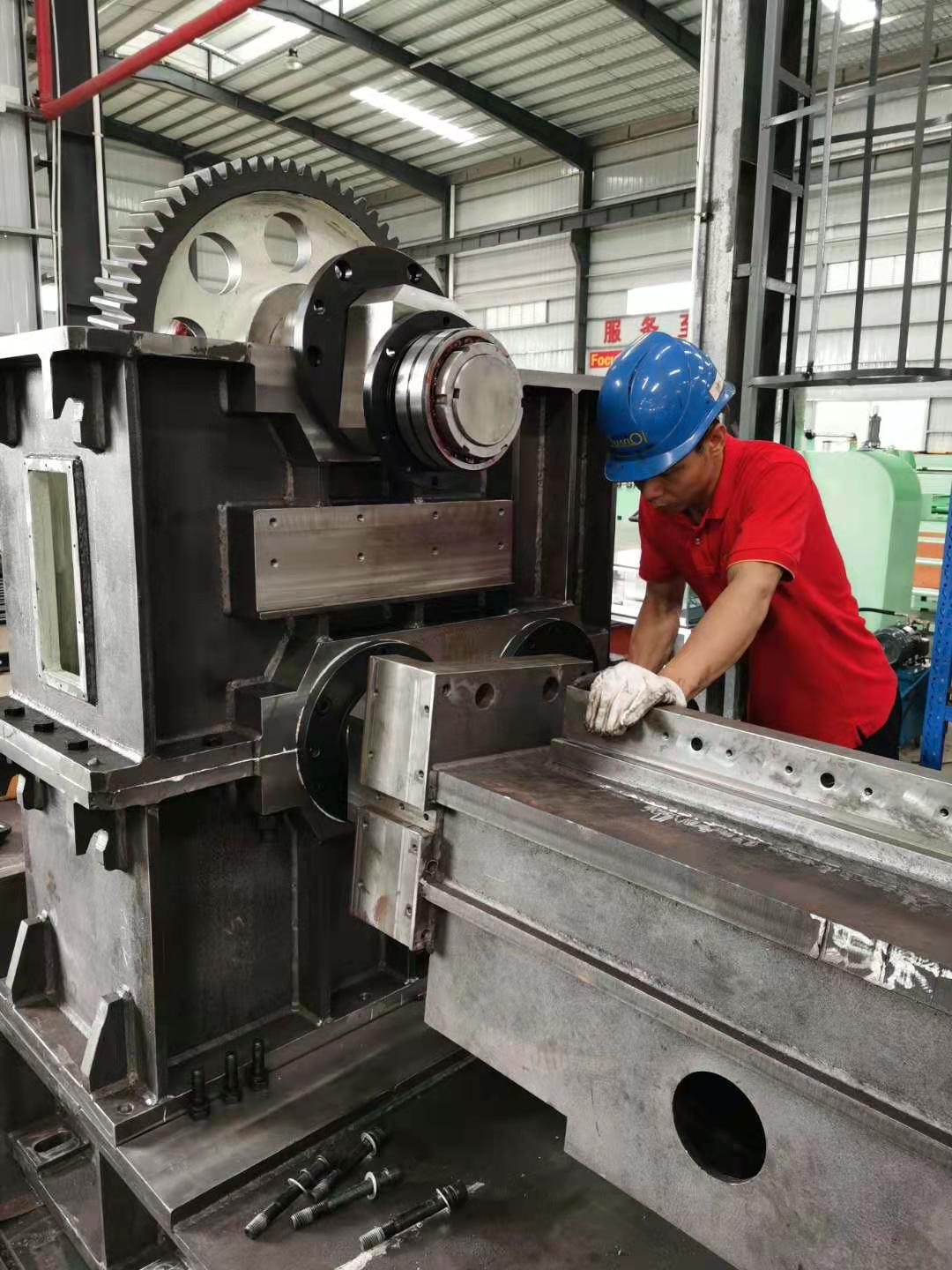 pendulum shear cut to length line