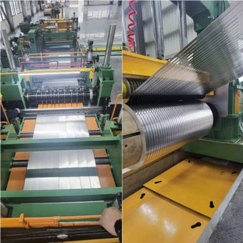 High Accuracy Steel Coil Slitting Line