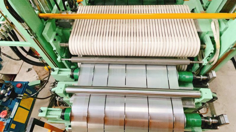steel coil slitting machine