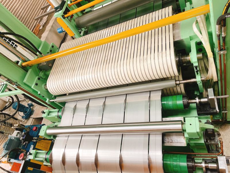 steel coil slitting machine