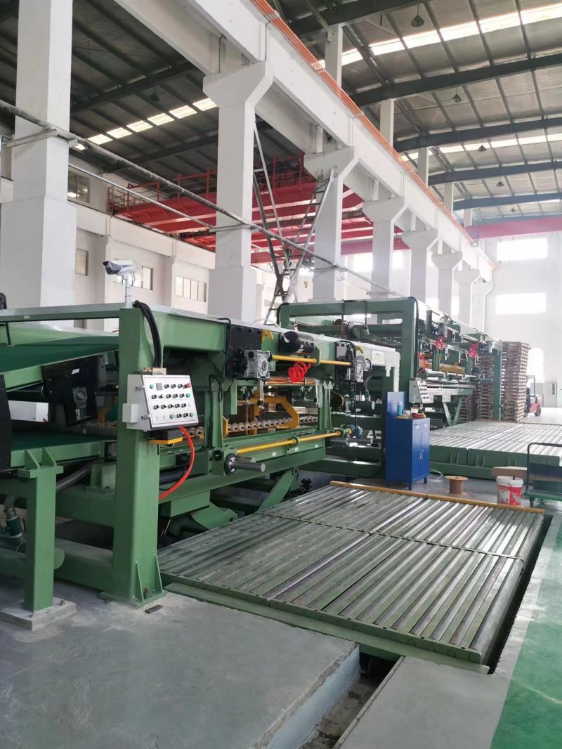 rotary shear cut to length line