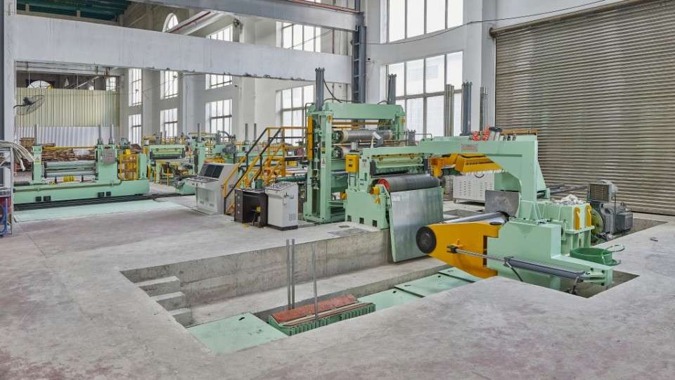 high precision steel coil slitting line