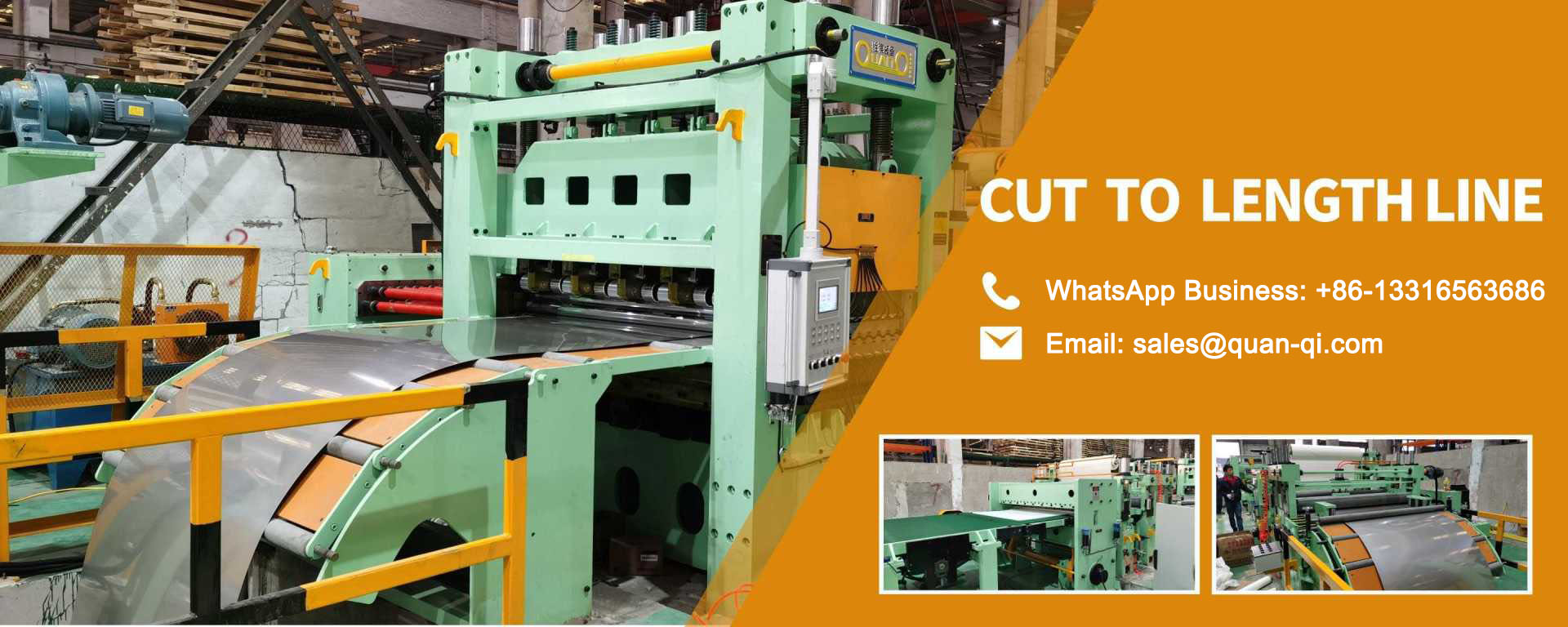 Cut to length machine