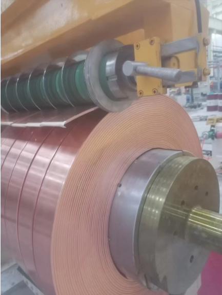 precision copper coil slitting line